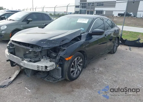 2017 Honda Civic Ex from USA, damaged, VIN 19XFC2F71HE079036